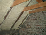 spray foamed loft