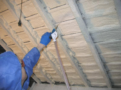 spray foam barn insulation