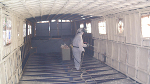 insulating a Dutch barge