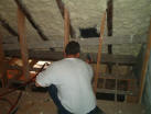 insulating a loft with spray foam